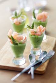 Verrine Creme D Asperge Crevettes Bio Styliste Culinaire Culinaire Alimentation