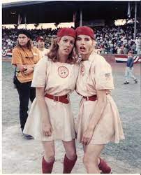 Madonna and rosie o'donnell also appear as members of the team and john lovitz makes the most of a short lived part as an obnoxious baseball scout. A League Of Their Own 1992