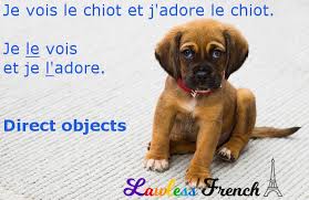 Physical object, an identifiable collection of matter. Me Te Le La Nous Vous Les French Direct Object Pronouns Cod