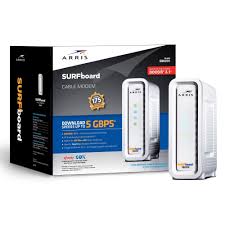 Connect your computer or router to the modem using an ethernet cable. Arris Surfboard Sb8200 Docsis 3 1 Cable Modem Refurbished Overstock 29169395