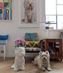The solomon r guggenheim foundation bought it in. The Jeff Koons Puppy Vase 1998 Makes A