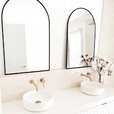 Styled By Thebushfieldreno Showcasing The Kmart Arch Minors Love Everything About This Stunning B Bathroom Inspiration Bathroom Interior Design Arch Mirror