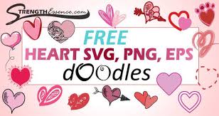 Download 17 Free Heart Outline Svg Files Sketched Doodles Strength Essence