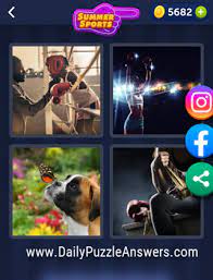 Jun 24, 2021 · june 24, 2021 sunny. 4 Pics 1 Word Daily Puzzle Answers July 15 2021 Daily Puzzle Answers