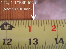 The smallest tick marks denote the odd numbered sixteenth. How To Read A Tape Measure Tape Reading Tape Measure Ruler Measurements