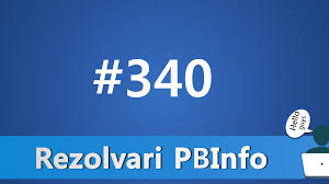 Sa se scrie programul care citeste de la tastatura un cuvant si afiseaza pe ecran pe o linie, despartite de un spatiu, toate prefixele acestuia (prefixele unui. Problema 340 Control Rezolvari Pbinfo Tutoriale Pe Net