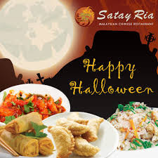 Have A Blast Getting Scared Happy Halloween Chinese Restaurant Satay Happy Halloween