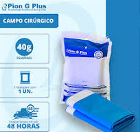 Campo Cirúrgico Estéril 1,30m x 2,00m – Fixação Segura e ...