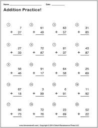 In double digit subtraction we deal with two digit numbers. Free Touch Math Addition Worksheets Double Digit Worksheet Mental Printables Year Grade Touch Math Worksheets Free Printables Worksheets Math Playground Addition And Subtraction Printable Worksheets For Grade 6 Connect Grade 12 Algebra