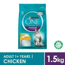 purina one adult indoor chicken 1 5kg