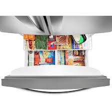 The yellow or white tag that displays things like energy use and cubic footage that comes with every new fridge will display a number (for example, 20 cubic feet or 566 liters), but that number is calculated using standards that. Whirlpool French Door Refrigerator With Accu Chill 33 In 22 Cu Ft Stainless Steel Wrf532snhz Rona