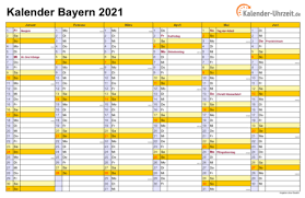 Hier finden sie alle gesetzlichen feiertage, brückentage und lange wochenenden. 50 Kalender 2020 Excel Bayern