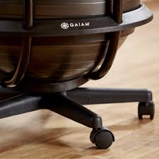 Ergonomic ball office chairs also have features such as comfortable armrests for those working long hours, as well as offer mobility in the form of wheels. Gaiam Ultimate Balance Ball Chair Ergonomic Ball Chair