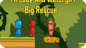 игры огонь и вода в хрустальном храме на двоих Igra Ogon I Voda Bolshoe Spasenie Fireboy And Watergirl Big Rescue Igrat Onlajn Besplatno