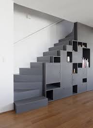 Storage Is Always Part Of The Client Program Great Idea For Under Stair Open Space Storage Idees Escalier Meuble Sous Escalier Meuble Escalier