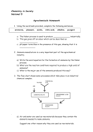 Agrochemicals N5 Hw 1