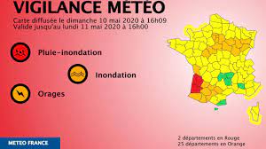 Prévisions météo à 5, 7 et 10 jours pour landes (17380) : Tres Fortes Precipitations Attendues La Gironde Et Les Landes En Vigilance Rouge