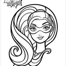 Barbie In Princess Power Coloring Pages Barbie Super Hero Mask Superhero Coloring Pages Superhero Coloring Barbie Coloring Pages