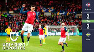 Resultado online suecia vs noruega. Noruega 3 3 Suecia Goles Y Resumen Grupo F Eliminatorias Eurocopa Youtube