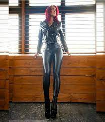 lederlady anziehsachen leder leggings kleidung
