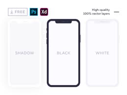 Free Flat Mockup For Iphone X Iphone Mockup Free Iphone Mockup Iphone Mockup Psd