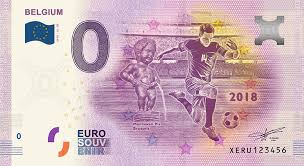 La coupe de belgique, crée lors de la saison 1911/1912, est organisée par l'union belge de football. Zero Euro Coupe Du Monde De Football 2018 Belgique Belgium Numismag