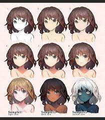 Pin Oleh Kayo Oyo Di Manga Help Menggambar Kepala Cara Menggambar Referensi Seni