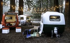 The barefoot caravan might be the perfect model. Happier Camper