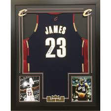 To ensure authenticity, the hologram can be reviewed online. Lebron James Signed Cavaliers 35x44 Custom Framed Jersey Jsa Loa Cavaliers Coa Pristine Auction