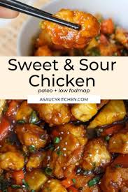Sweet And Sour Chicken Paleo Low Fodmap Recipe In 2020 Popular Healthy Recipes Sweet N Sour Chicken Chicken Recipes