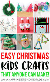 Download Easy Christmas Kids Crafts That Anyone Can Make Happiness Is Homemade PSD Mockup Templates