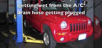 From grand cherokee problems to the model's history, learnin. How To Fix A Plugged Up Air Conditioner Drain Hose On A Jeep Liberty Auto Maintenance Repairs Wonderhowto