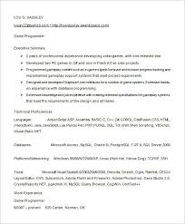 7+ Programmer Resume Templates - DOC, PDF | Free & Premium Templates