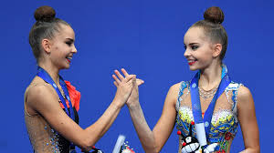 Arina averina missed out on a medal altogether as she ended. Friendly Rivalry Drives Russian Gymnast Twins To Glory At Rhythmic World Champs Rt Sport News