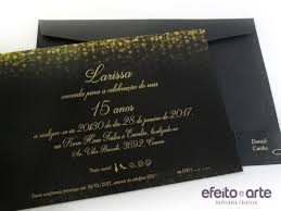 Mensagens, pensamentos e frases curtas 15 anos. 15 Anos Efeito E Arte Papelaria Criativa Convite De 15anos 15 Anos Convites Dourados