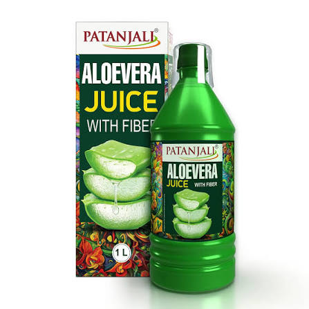 Patanjali Aloevera Juice with Fiber 1 ltr - Buy Aloe Vera Juice Online