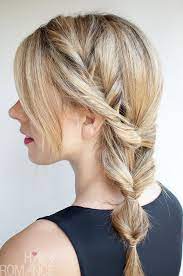 Topsy Tail Ponytail Tutorial The No Braid Side Braid Hairstyle Hair Romance Topsy Tail Hairstyles Tail Hairstyle Side Ponytail Hairstyles