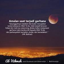 Gerhana terdapat beberapa jenis, yaitu gerhana matahari dan gerhana bulan. Alhikmahjkt Amalan Saat Terjadi Gerhana Dini Hari Facebook