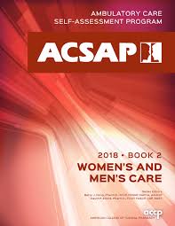 With valuable clinical and pharmaceutical reference information, red book is the essential resource healthcare professionals reach for every day. Acsap 2018 Book 2 Women S And Men S Care
