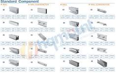 Aluminium Rail For Solar Roof Mounting Structure System ...
