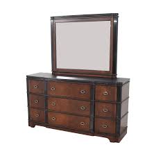 Buy a large floor mirror and put it next to the window. 70 Off Raymour Flanigan Raymour Flanigan Dundee Bedroom Dresser With Mirror Storage