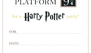 Template Harry Potter Happy Birthday Card Printable Luxury Harry Potter Party Invitation Template Free Or Print Birthday I Harry Potter Party Invitations Harry Potter Birthday Invitations Harry Potter Printables