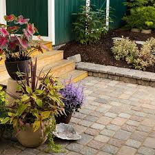 The final patio should look like one giant piece of stone that cracked apart in the yard. How To Design And Build A Paver Patio