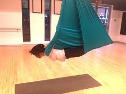 Flying Reversed Plank Aerial Yoga Poses Aerial Yoga Yoga Poses