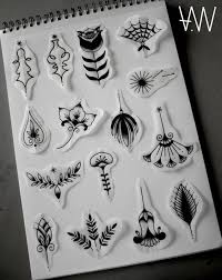 Awa Production Small Traditional Tattoo Tattoo Sleeve Filler Flash Art