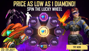 Lykwols, de free fire lucky draw com is ek net te foarsizzen. Free Fire Lucky Spin Event Get Amazing Skins For 1 Diamond Only