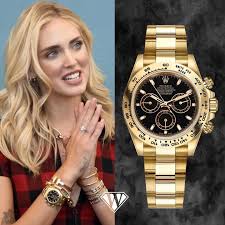 Chiara ferragni (born 7 may 1987), italian pronunciation: Chiara Ferragni Rolex Daytona Cosmograph Yellow Gold Superwatchman Com