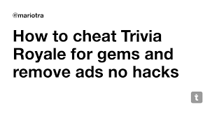 The final prize for the dec. Trivia Royale Hack