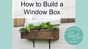 And this excellent tool helped me to hang my flower basket on vinyl siding. How To Build A Window Box Beneath My Heart