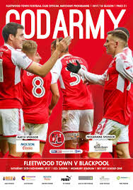 We did not find results for: Fleetwood Town V Blackpool Saturday 25th October 2017 Sky Bet League One By Fleetwood Town Football Club Issuu